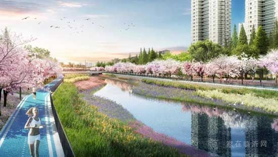 陷泥河工程进入绿化施工阶段，生态城片区生态品质大升级！