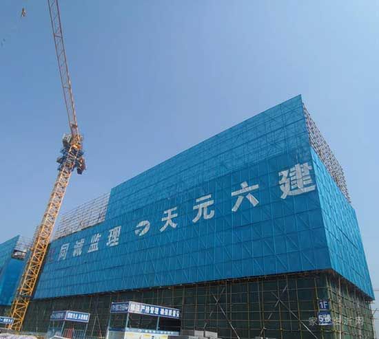 临沂中南林樾项目7月份工程进展形象展示（上）