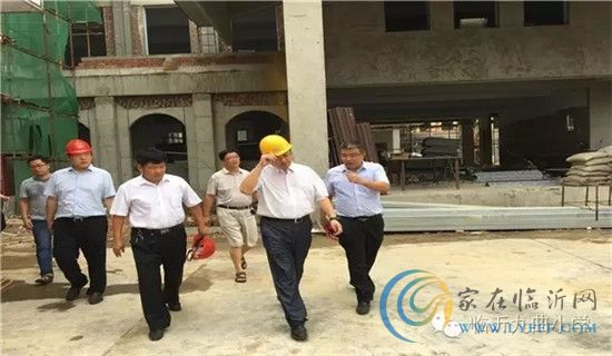 九曲小学9月开学在即 区委书记王晓军莅临视察新建综合教学楼